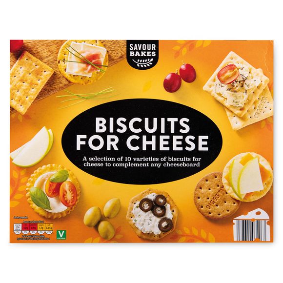 Savour Bakes Biscuit Selection For Cheese 500g